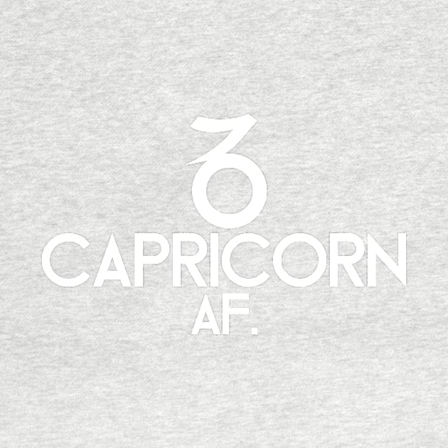 Capricorn AF by SillyShirts